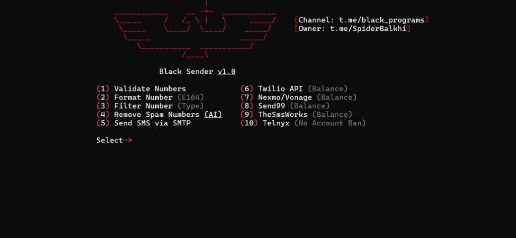 Black Sender preview