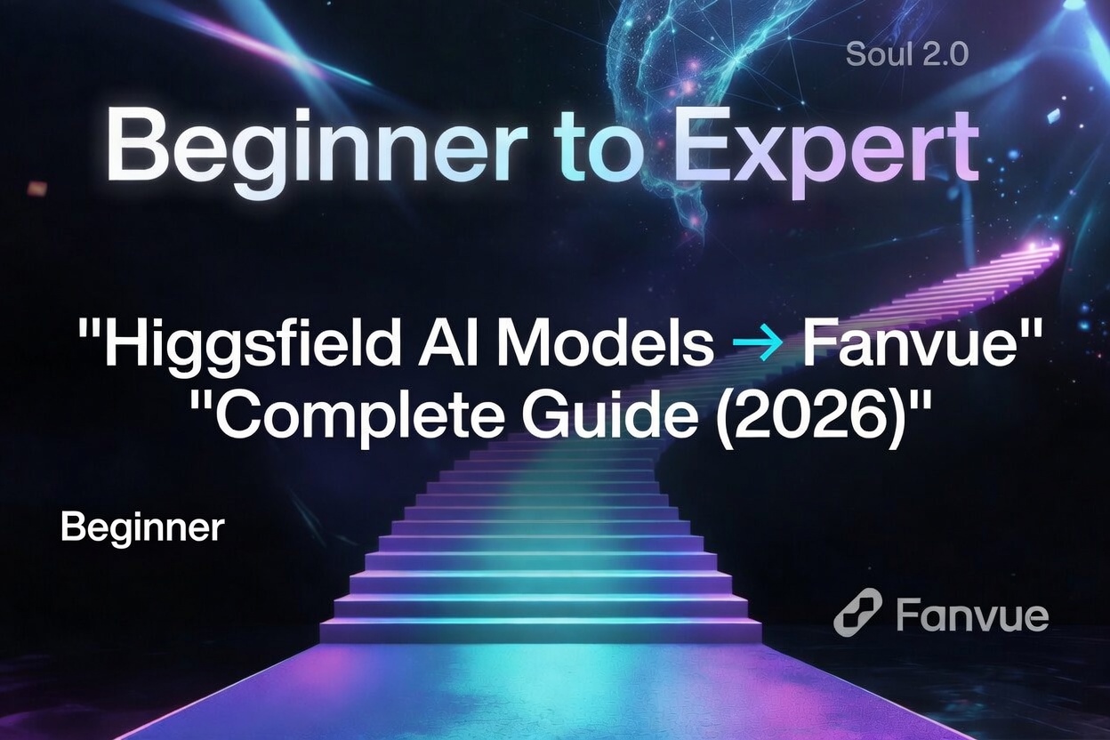 Beginner to Expert: Higgsfield AI Models | Fanvue Complete Guide (2026)